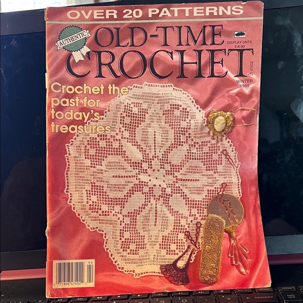 Old-Time Crochet Magazine Winter 1989